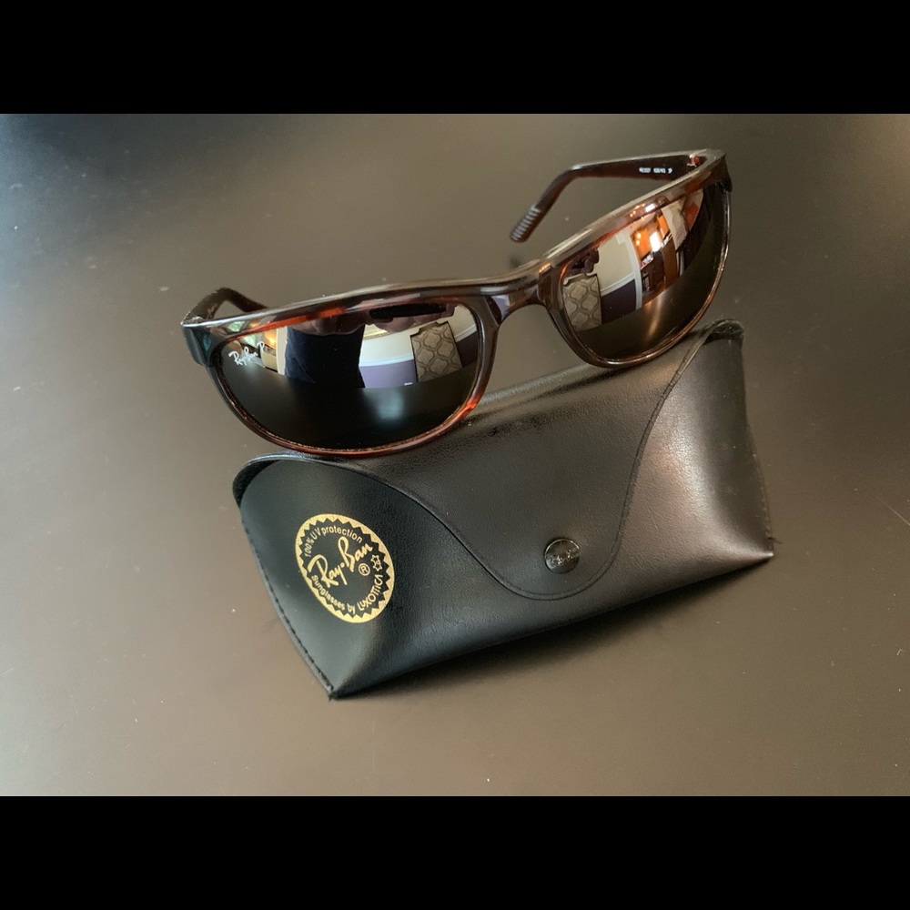 Ray Ban Predator 2 Tortoise Polarized Sunglasses.